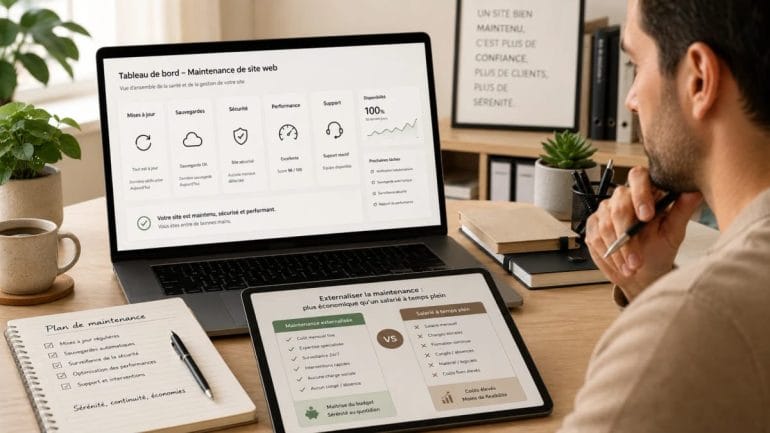 Externaliser la maintenance web
