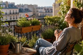 Jardinage urbain et santé mentale : comment un simple balcon végétalisé réduit le stress au quotidien