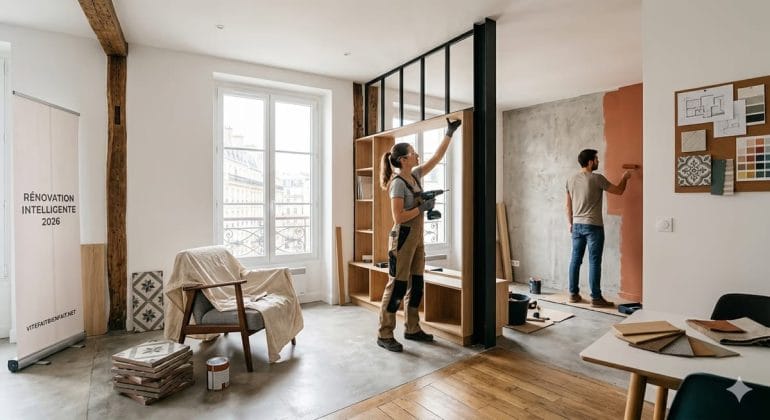 Rénovation et décoration : les clés d'une transformation réussie en 2026