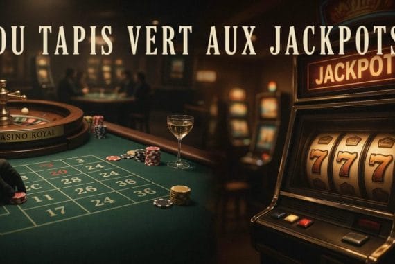 Du tapis vert aux jackpots
