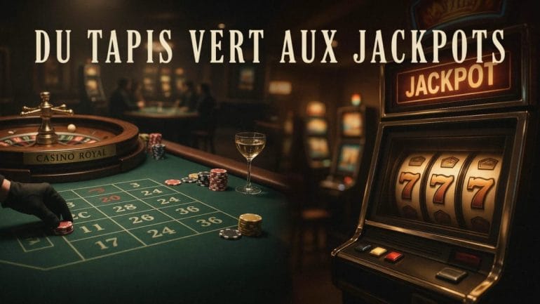 Du tapis vert aux jackpots